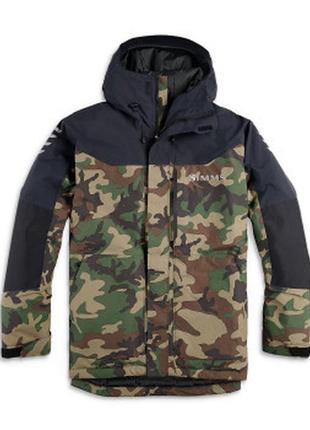 Куртка simms challenger insulated jacket woodland camo l (1305...