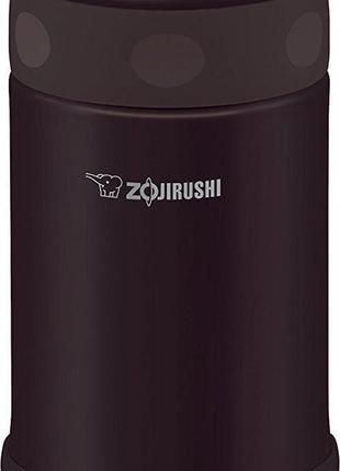 Харчовий термоконтейнер zojirushi sw-fce75td 0.75l коричневий