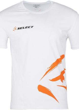 Футболка select fish logo m к:white