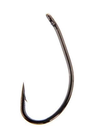 Гачки carp pro black nickel curved shank №2