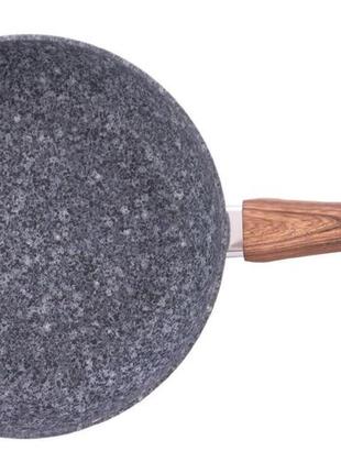 Сковорода антипригарна kamille — 260 мм granite