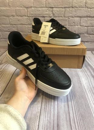 Женские кроссовки adidas dass-ler black &amp; white2 фото