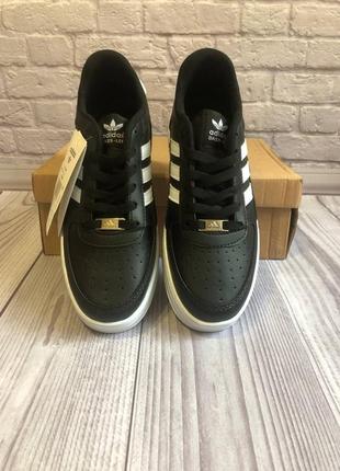 Женские кроссовки adidas dass-ler black &amp; white5 фото