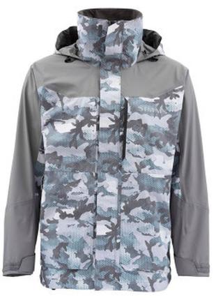 Куртка simms challenger jacket hex flo camo grey blue xxl (129...