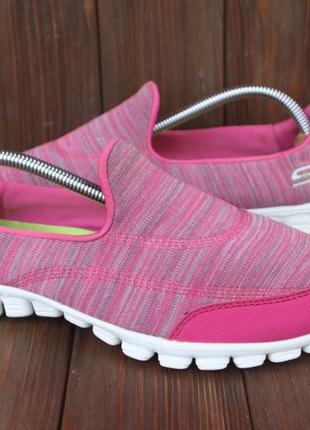 Кроссовки skechers сша 38,5р слипоны мокасины