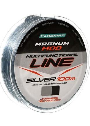 Жилка flagman magnum mod main line silver 100м 0.40мм