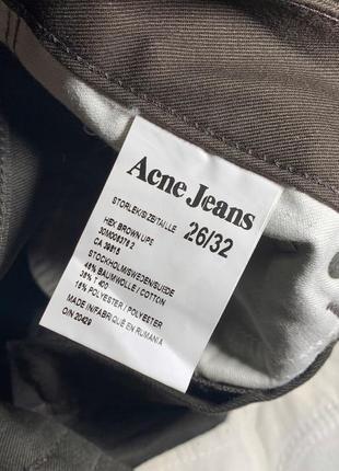 Джинсы acne jeans pants (acne studio) чиносы/брюки/штаны5 фото