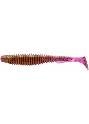 Силикон fishup u-shad 2.5" #016 - lox/green & black (9шт/уп)