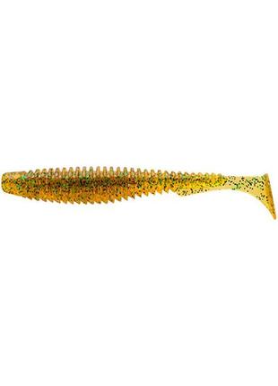 Силикон fishup u-shad 2" #036 - caramel/green & black (10шт/уп)