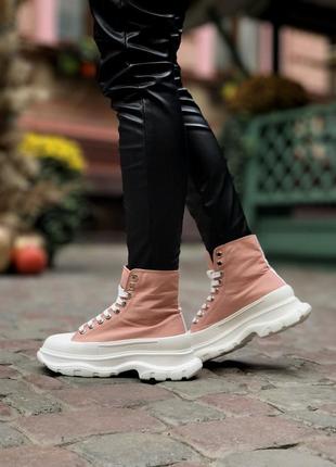 Женские ботинки alexander mcqueen tread slick2 фото