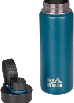 Термопляшка skif outdoor sporty plus 0.53l blue4 фото