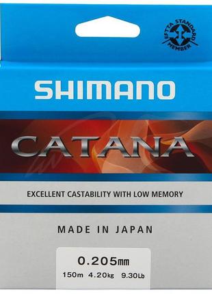 Леска shimano catana 150m 0.285mm 8.2kg