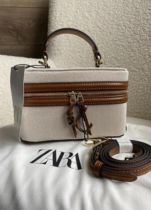 Zara трендова стильна сумочка