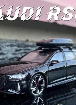 Audi rs6 іграшкова модель автомобіля 1:32 16 см колекційна машинка звук світло