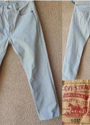 Джинси levis 501/100% cotton1 фото