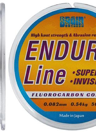 Волосінь brain enduro 50 m 0,164 mm #1.0
