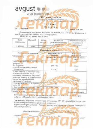 Новинка балерина (прима) (5л) !)