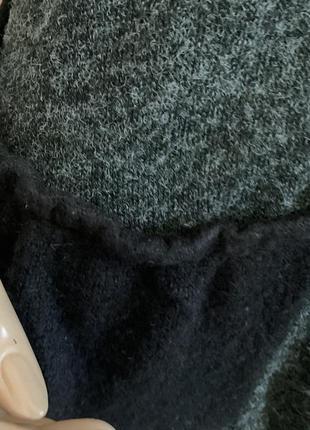 Трикотажное бутиковое итальянское платье/s- m/ шерсть 30%