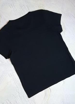 💝2+1=4 оригинальная черная футболка с сеткой seven sisters, размер 46 - 485 фото