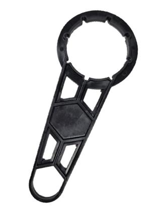 Ключ для кришок і відкривання каністр із сиропом din 45 мм чорний
