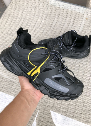 Кпосовки balenciaga track чорні