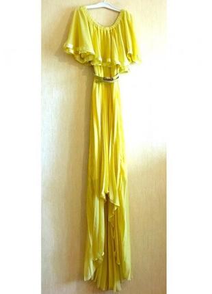 Розкішна шифонова сукня2 фото