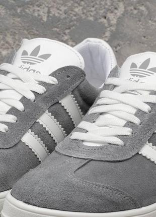 Мужские замшевые кеды adidas2 фото