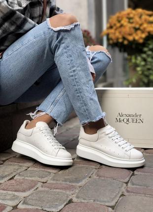 Жіночі кросівки alexander mcqueen white