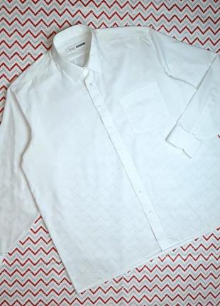 😉1+1=3 базовая белая прямая рубашка olymp, размер 52 - 547 фото