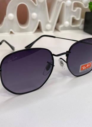 Очки солнцезащитные ray-ban черные2 фото