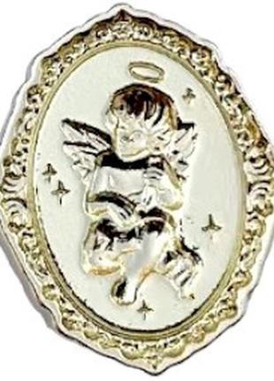 Штамп для сургуча. сургучная печать ангелочек  размер 2,5*2см