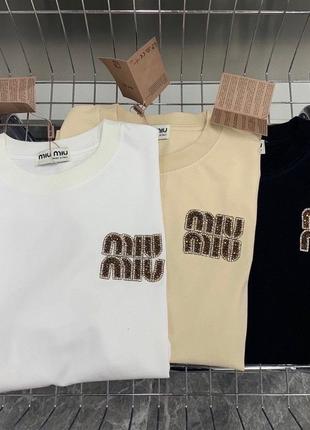Футболка miu miu