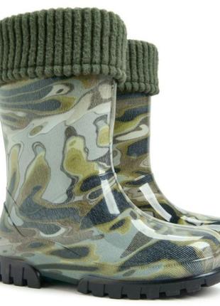 Гумові чоботи (твістер військові) twister lux print n 28-35