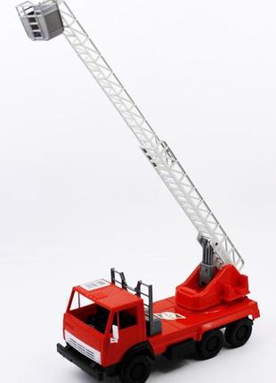 Іграшкова машинка камаз х1 пожежний автомобіль оріон (290)6 фото