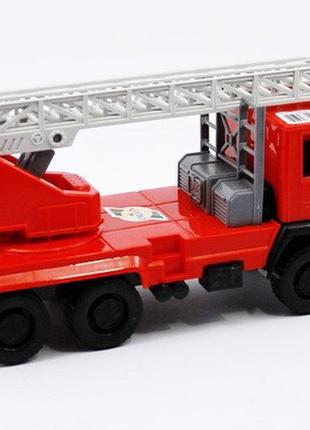 Іграшкова машинка камаз х1 пожежний автомобіль оріон (290)8 фото