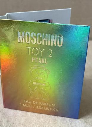 Moschino toy 2 pearl edp, 1ml1 фото