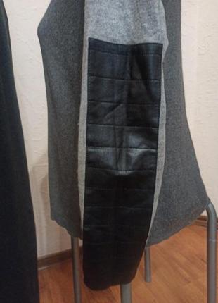Фирменные натуральные трикотажные свободные брюки и реглан l5 фото