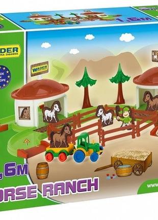 Ігровий набір kid cars 3d ранчо wader (53410)