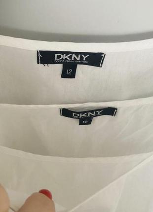 Белое платье туника  dkny7 фото