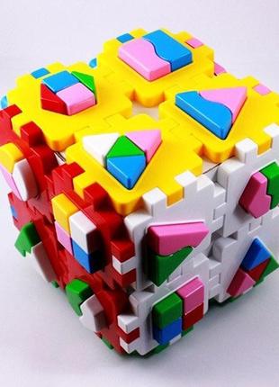 Сортер куб розумний малюк супер логіка (2650)