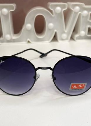 Окуляри сонцезахисні ray-ban чорні
