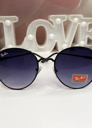 Окуляри сонцезахисні ray-ban чорні3 фото