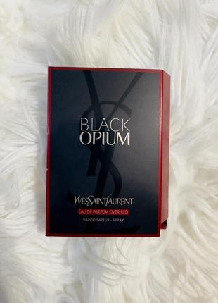 Ves saint laurent black opium over red1 фото