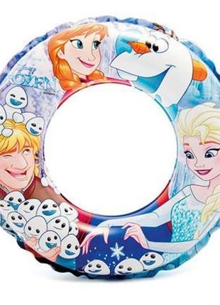 Intex надувний круг 56201 «frozen», 51 см