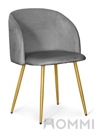 Hommex крісло hommex nicole dark grey (арт.h-360 dark grey)