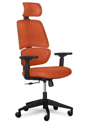 Mealux крісло mealux leo air orange (арт.y-543 kby)