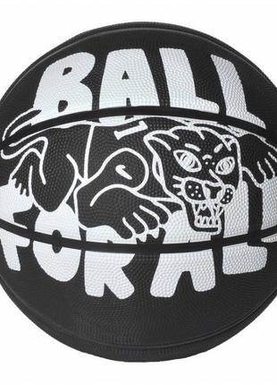 М'яч баскетбольний nike everyday playground 8p graphic deflated black/white size 5 (887791736147) n.100.4371.039.05