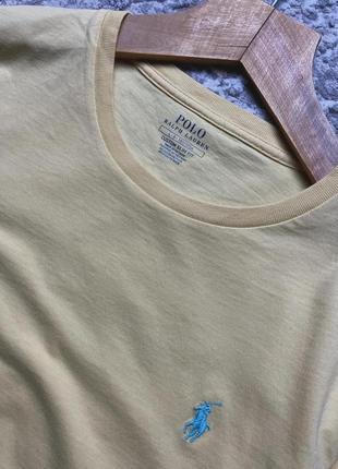 Мужская классическая футболка polo ralph lauren поло ральф лаурен3 фото