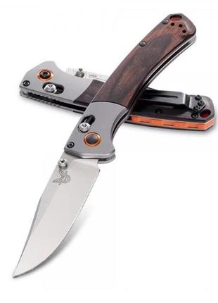 Нож benchmade crooked river 15080-2 dymondwood китай
