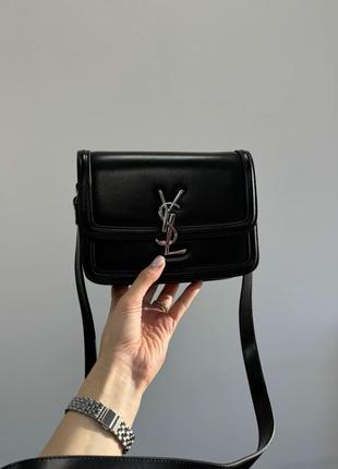 Сумка saint laurent solferino black/silver